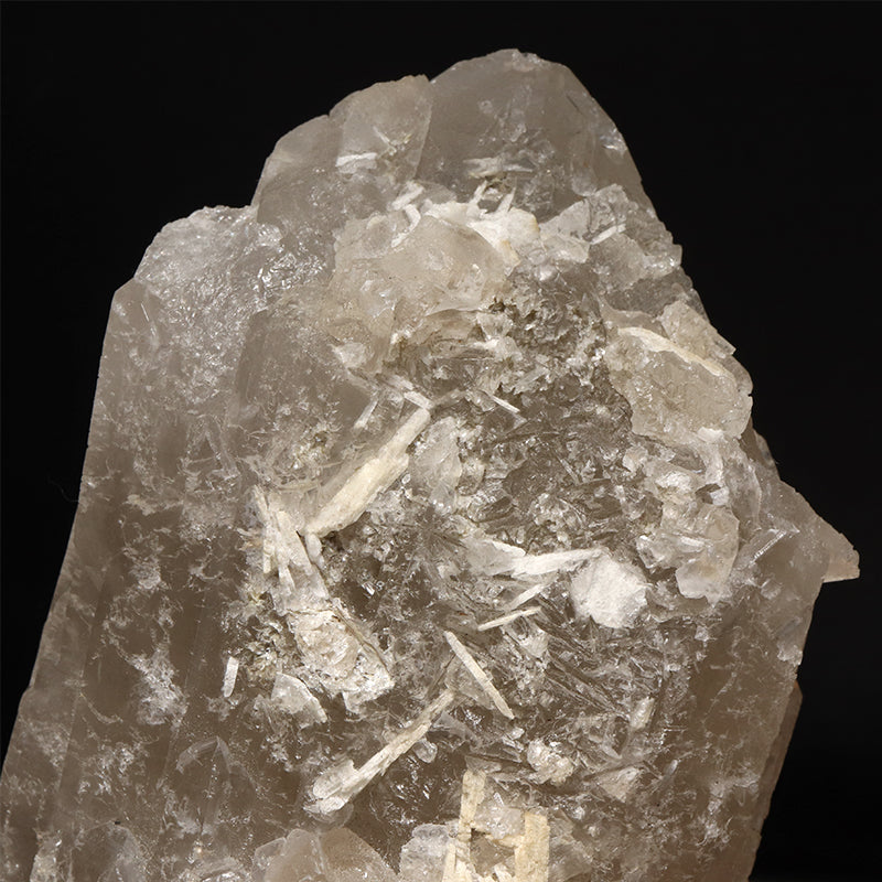 カテドラル水晶＜ブラジル産＞　原石　台座付き　約横20×縦10×高18cm [co-g3518]