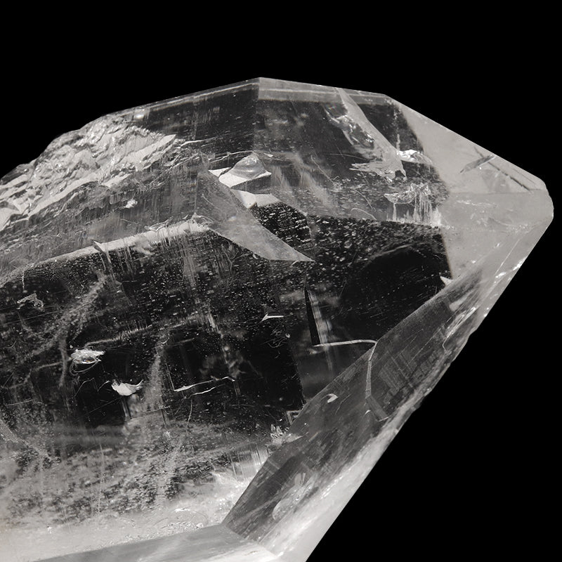 ヒマラヤ水晶＜ヒマラヤ産＞　原石　約横14～16×縦8～10×高7～10cm [co-g3516]