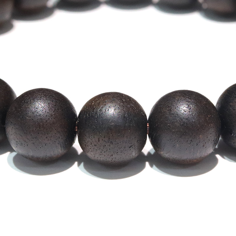 【パワーズウッド】ブレス　沈香 ＜ベトナム産＞　丸  [br-g9078]