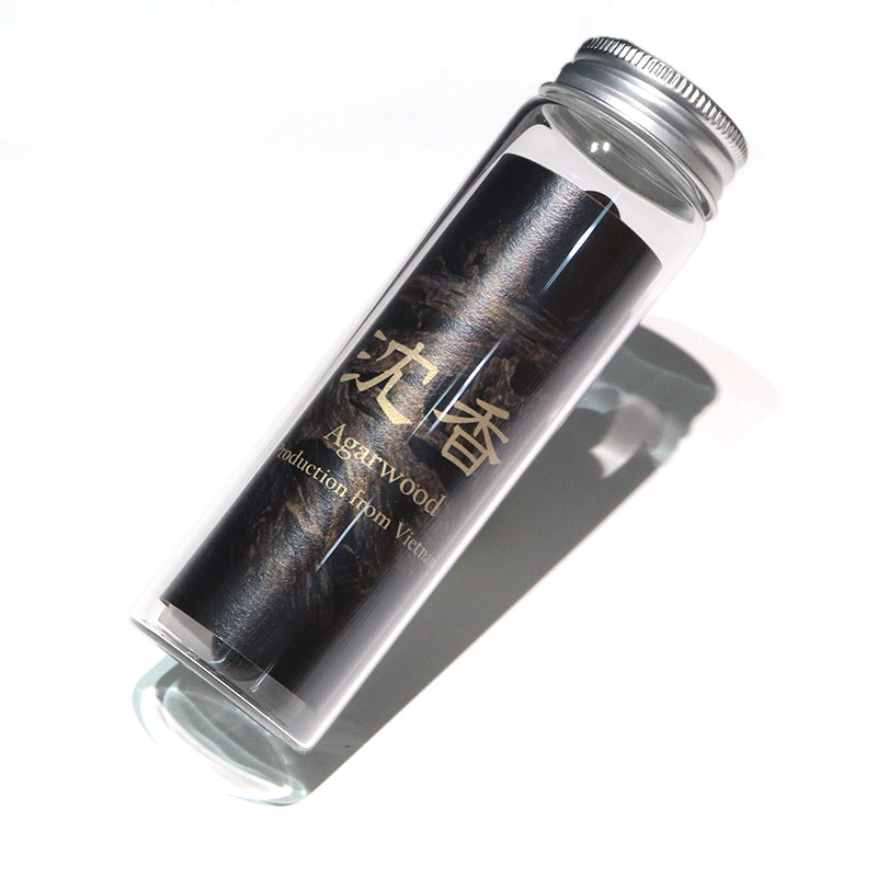 【パワーズウッド】ブレス　沈香 ＜ベトナム産＞　丸  [br-g9078]