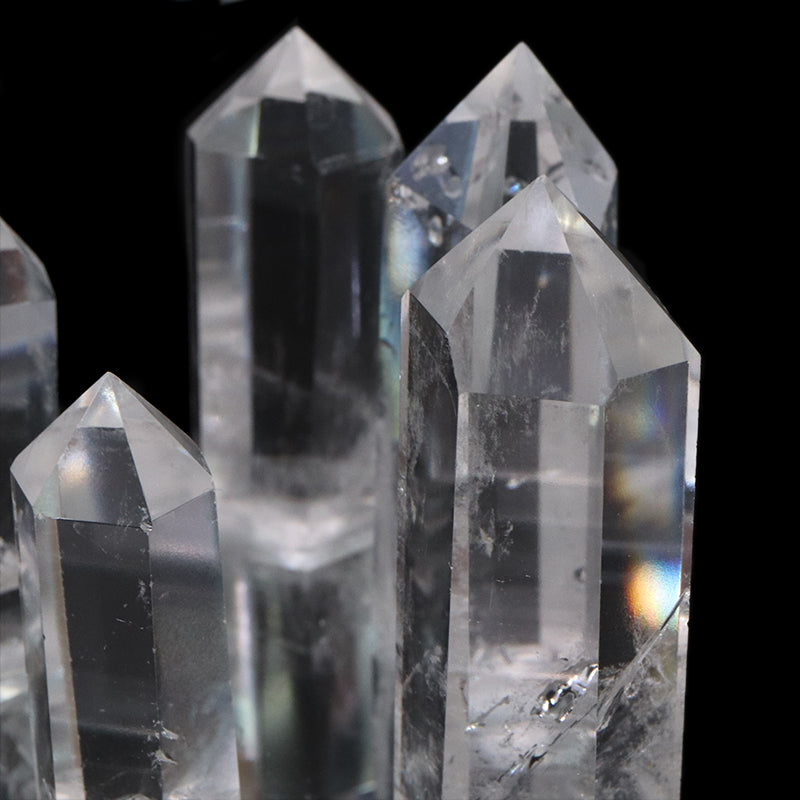 水晶＜ブラジル産＞　六角柱　約3～5cm [co-g2412]