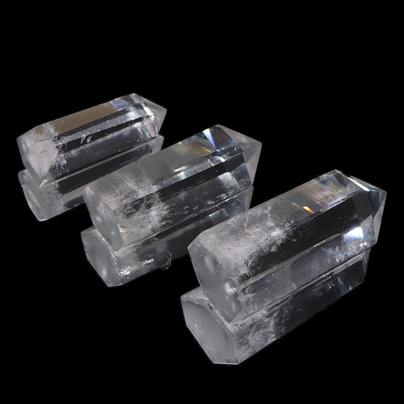 水晶＜ブラジル産＞　六角柱　約3～5cm [co-g2412]