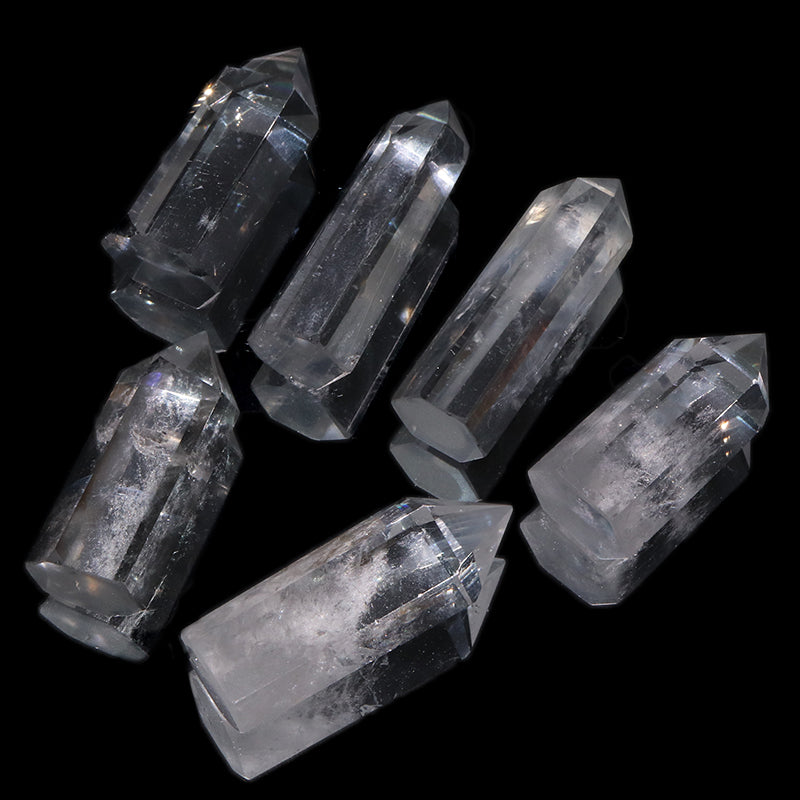 水晶＜ブラジル産＞　六角柱　約3～5cm [co-g2412]