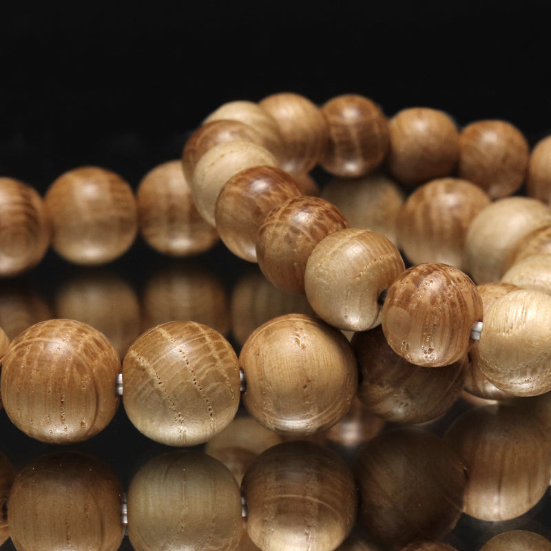 【パワーズウッド】ブレス　ヴィンテージモルトウッド＜アメリカ産＞　丸  [co-g1595]