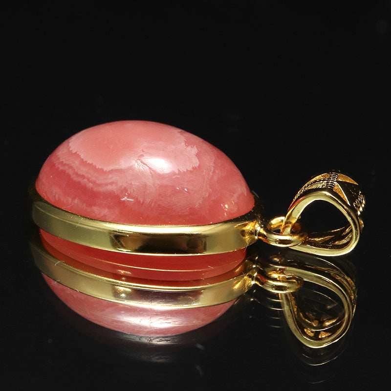 ペンダントトップ　インカローズ＜アルゼンチン産＞　Silver925　ゴールド　ランダム発送  [co-g1596]