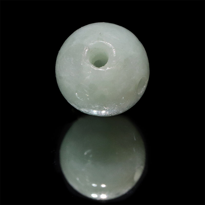 翡翠＜ミャンマー産＞　親玉・ボサ玉セット　丸約10mm　念珠用　ランダム発送　 [co-g2440]