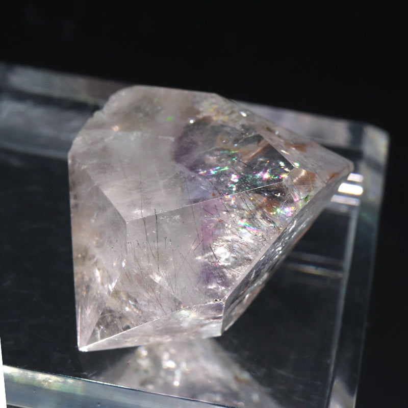 原石　エレスチャル＜ブラジル産＞　ポリッシュ　約2.5～3.5cm　ランダム発送  [co-g1636]