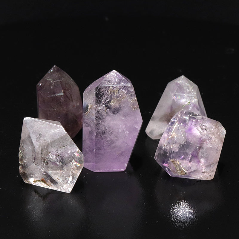 原石　エレスチャル＜ブラジル産＞　ポリッシュ　約2.5～3.5cm　ランダム発送  [co-g1636]