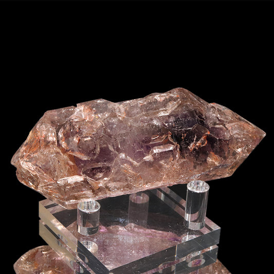 【一点物】原石　エレスチャルクォーツ　ブラジル産  [co-g1597]