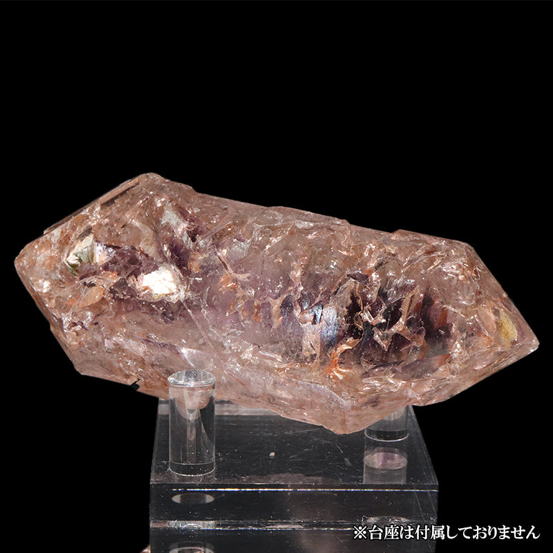 【一点物】原石　エレスチャルクォーツ　ブラジル産  [co-g1597]