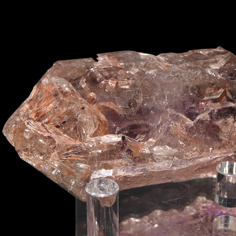 【一点物】原石　エレスチャルクォーツ　ブラジル産  [co-g1597]