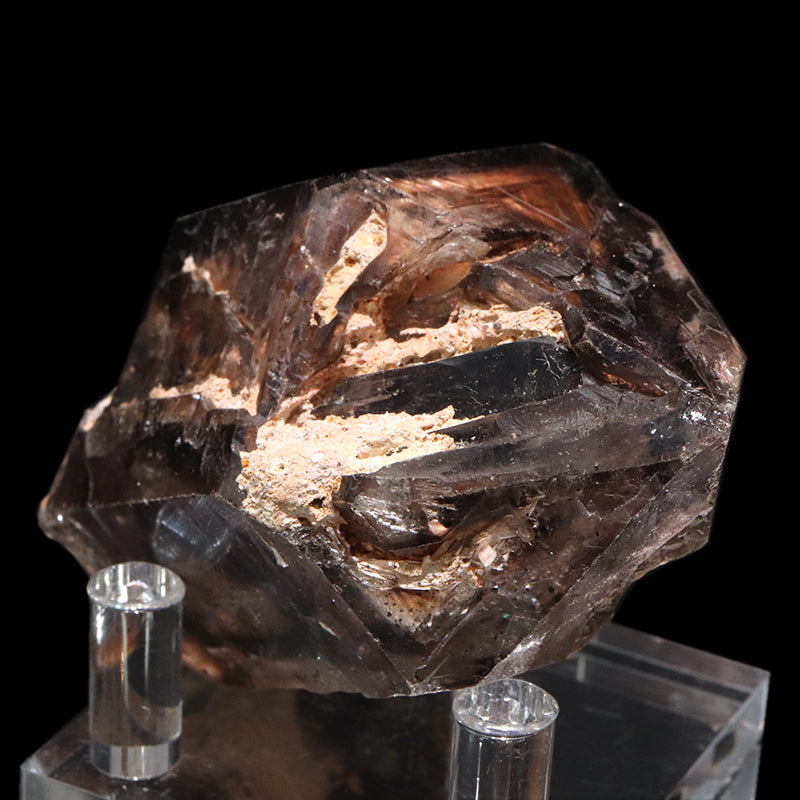 【一点物】原石　エレスチャルクォーツ　ブラジル産  [co-g1599]