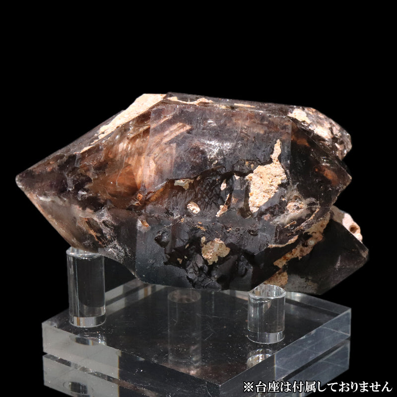 【一点物】原石　エレスチャルクォーツ　ブラジル産  [co-g1599]