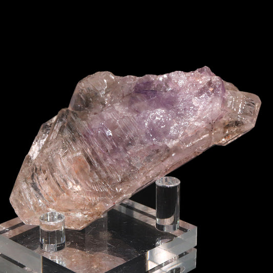 【一点物】原石　エレスチャルクォーツ　ブラジル産  [co-g1600]