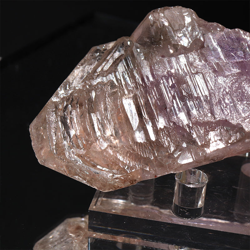 【一点物】原石　エレスチャルクォーツ　ブラジル産  [co-g1600]