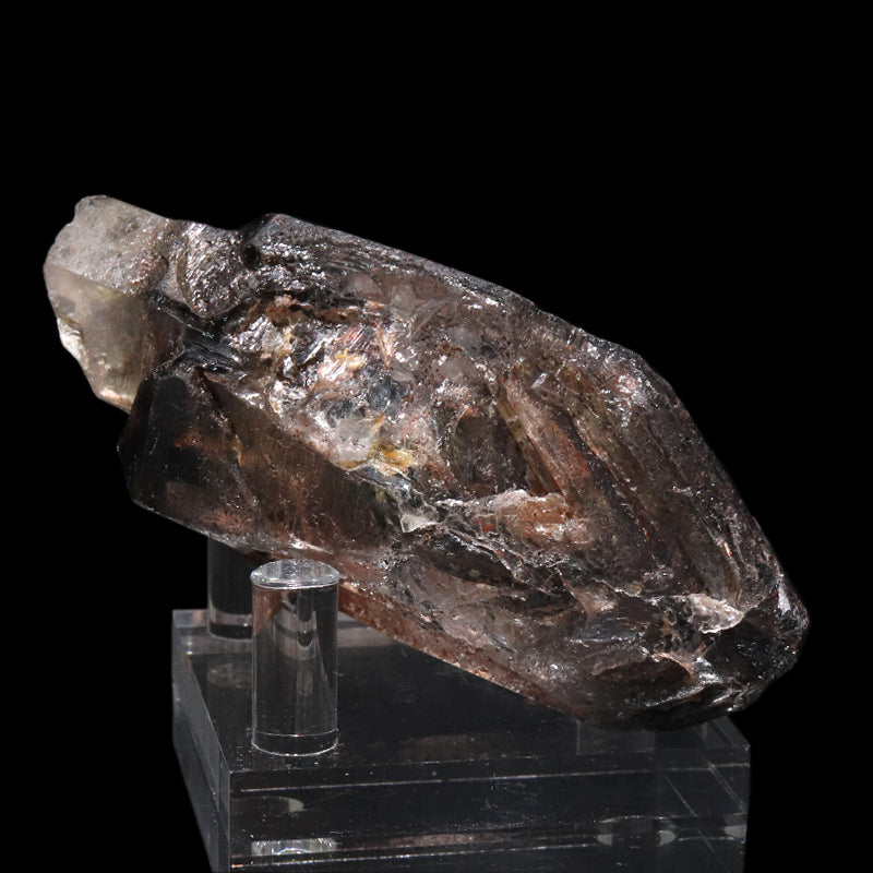 【一点物】原石　エレスチャルクォーツ　ブラジル産  [co-g1601]