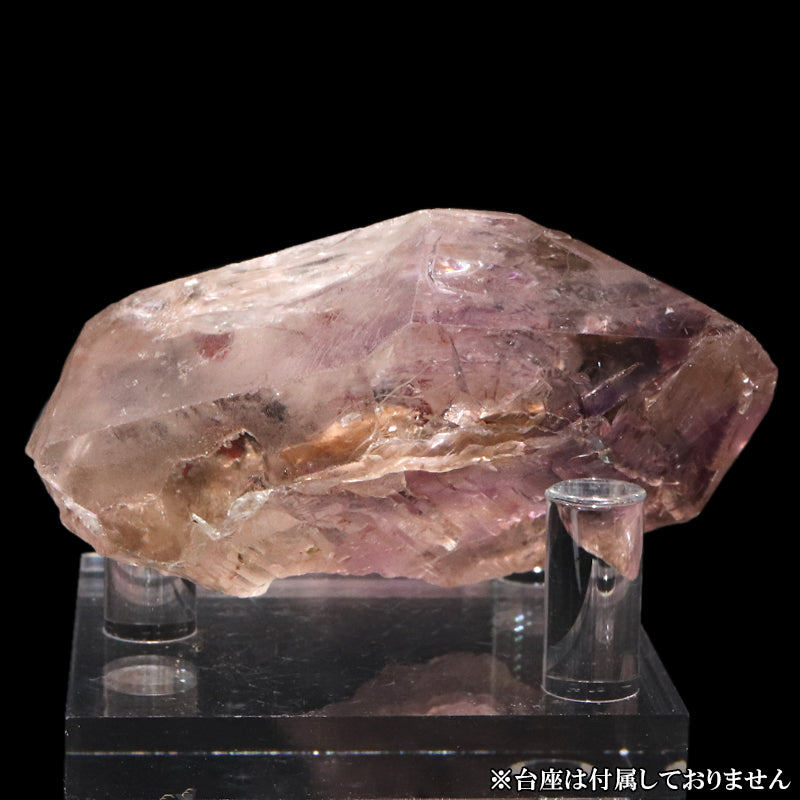 【一点物】原石　エレスチャルクォーツ　ブラジル産  [co-g1602]