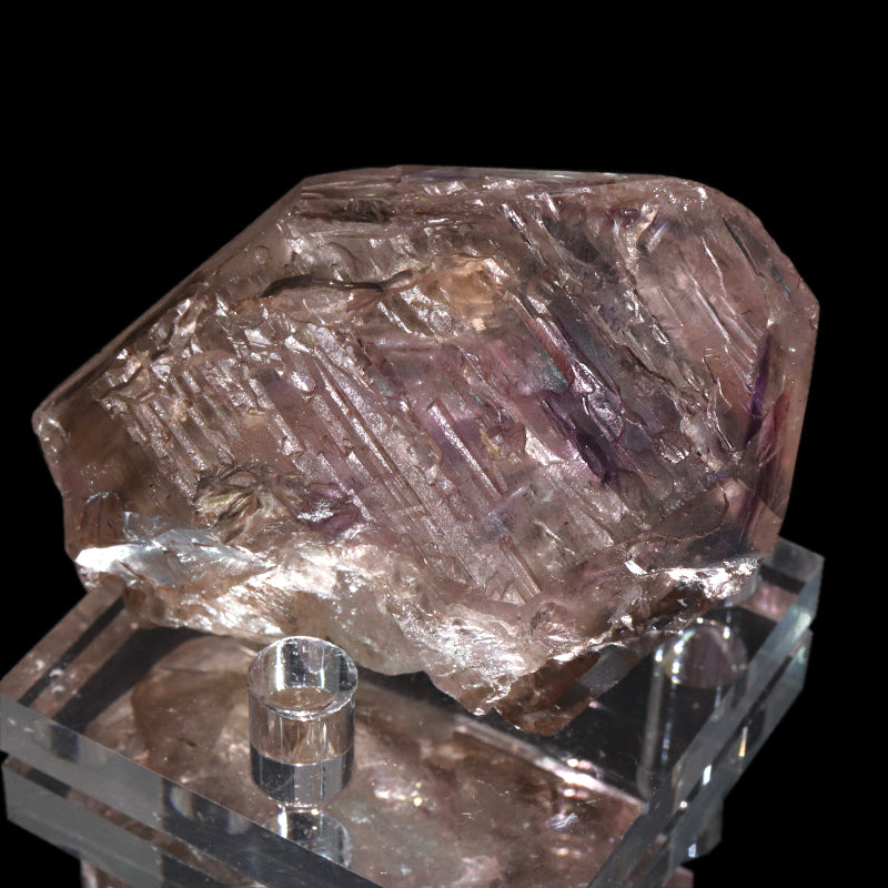 【一点物】原石　エレスチャルクォーツ　ブラジル産  [co-g1602]