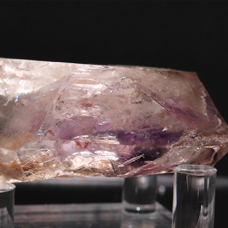 【一点物】原石　エレスチャルクォーツ　ブラジル産  [co-g1602]