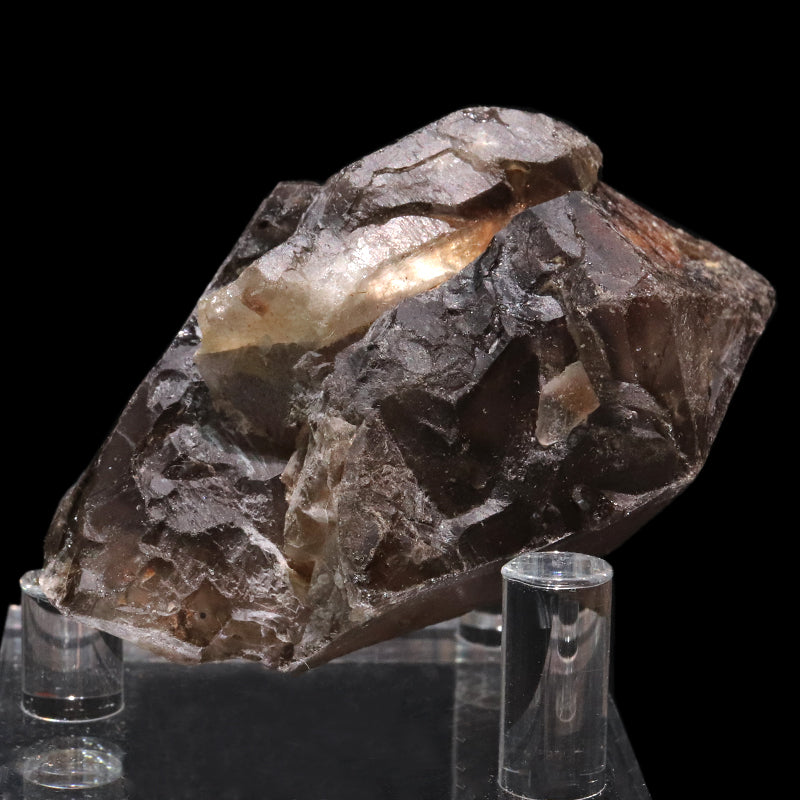 【一点物】原石　エレスチャルクォーツ　ブラジル産  [co-g1603]