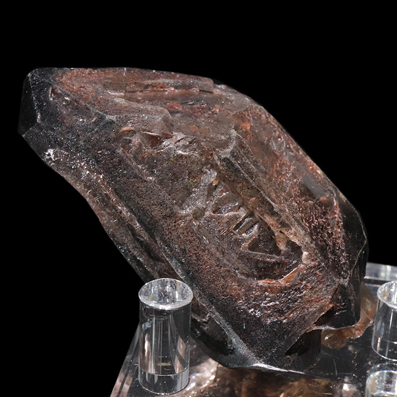 【一点物】原石　エレスチャルクォーツ　ブラジル産  [co-g1606]