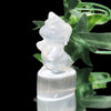 Selenite Unicorn Carving [co-g1609]