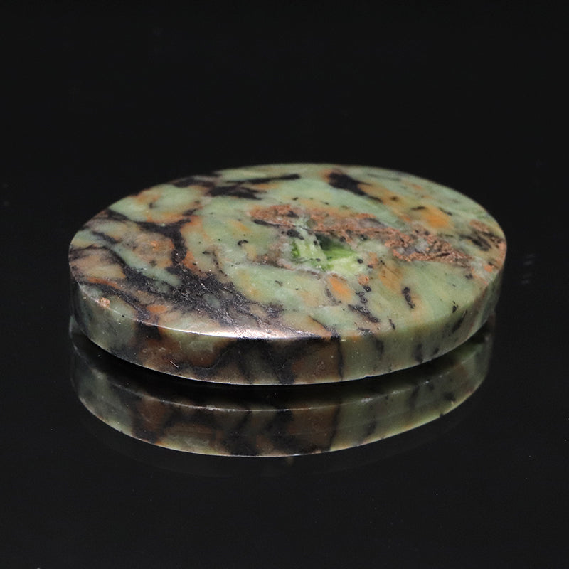 【11/30まで12月誕生石20％OFF(決済時に自動割引)】ルース　スマトラターコイズ＜インドネシア産＞　オーバルカット　約20mm×約29mm　ランダム発送  [co-g1629]