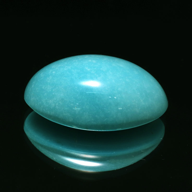 【11/30まで12月誕生石20％OFF(決済時に自動割引)】ルース　スリーピングビューティターコイズ＜アリゾナ州産＞　オーバルカット　約19mm×約25mm  [co-g1633]