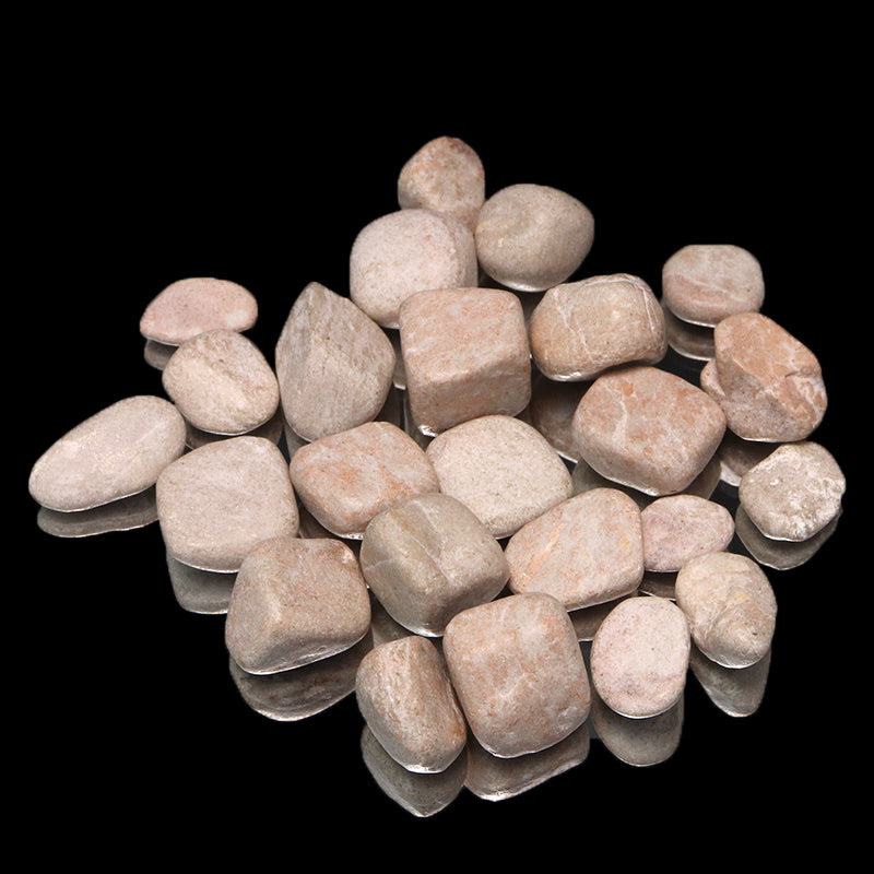 【日本銘石】さざれ　ピンクフェアリースキン＜広島県産＞　約100g  [co-g1642]