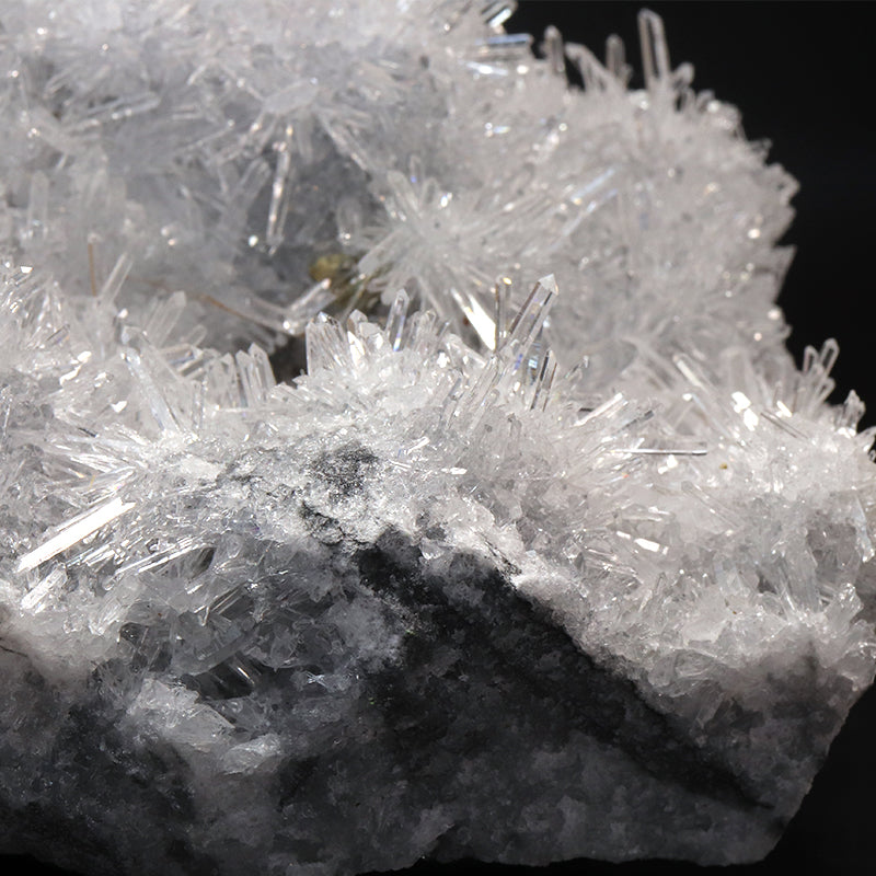 【一点物】クラスター　菊花水晶＜中国/福建省産＞　約29.3×14.1cm  [co-g0707]