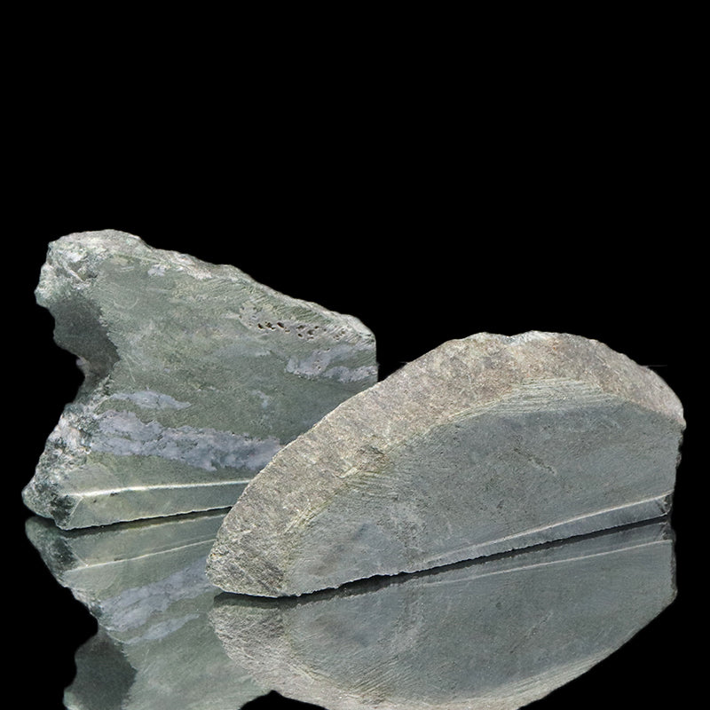 【日本銘石】スライス原石　グリーンデール＜群馬県産＞　ランダム発送  [co-g1658]