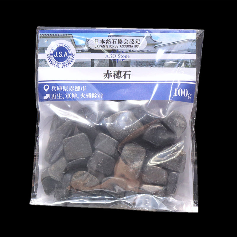 【日本銘石】さざれ　赤穂石＜兵庫県産＞　約100g  [co-g0725]