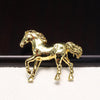 Metal Parts Horse Vertical Hole 6 Types Zodiac Horse [co-g1667]