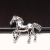 Metal Parts Horse Vertical Hole 6 Types Zodiac Horse [co-g1667]