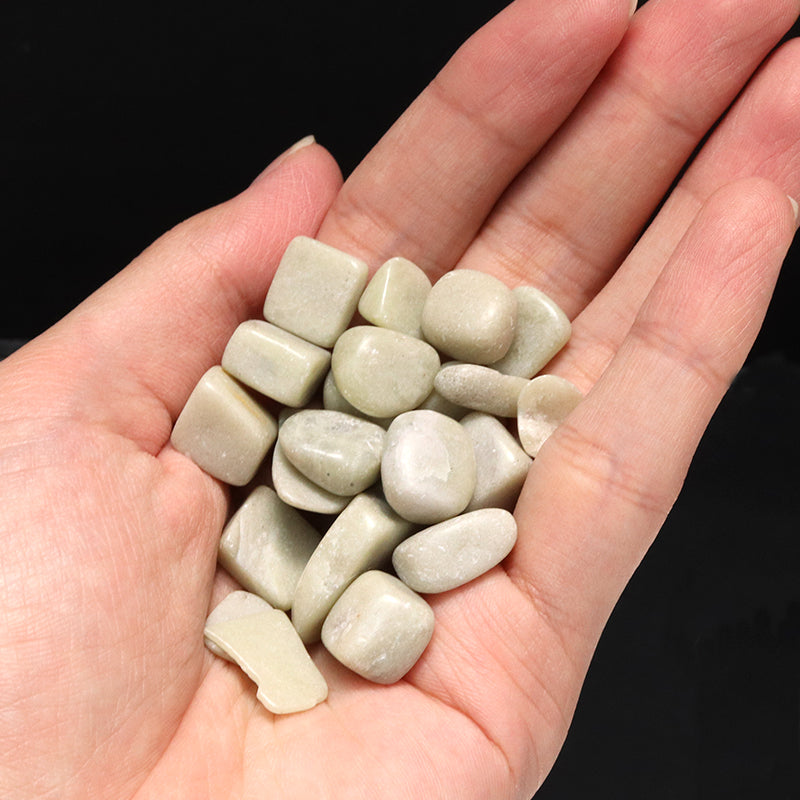 【日本銘石】さざれ　ブルーフェアリースキン＜広島県産＞　約100g  [co-g1668]