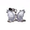 【現品限り】トルマリン＜ブラジル産＞ 　蝶々　約11～15.9×8～8.5mm　トップ　Silver925　シルバー　[co-g2538]