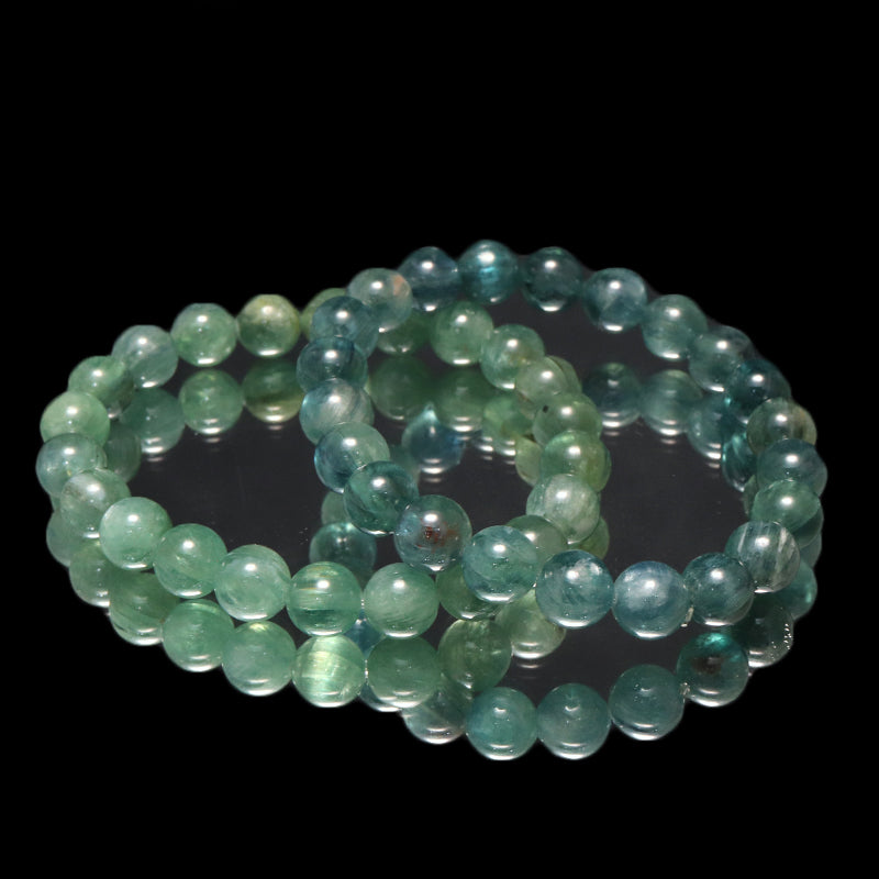 究極品質　秘蔵放出　幻のモザンビーク産グリーンブルーカイヤナイト　10.2㎜ 究極品質 秘蔵放出 幻のモザンビーク産グリーンブルーカイヤ