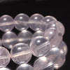 Star Rose Quartz Bracelet (Madagascar) Round [co-g1691]