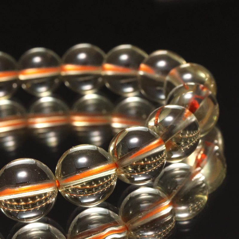 【動画】ブレス　スターシトリン＜ブラジル産＞　丸 [co-g1694]