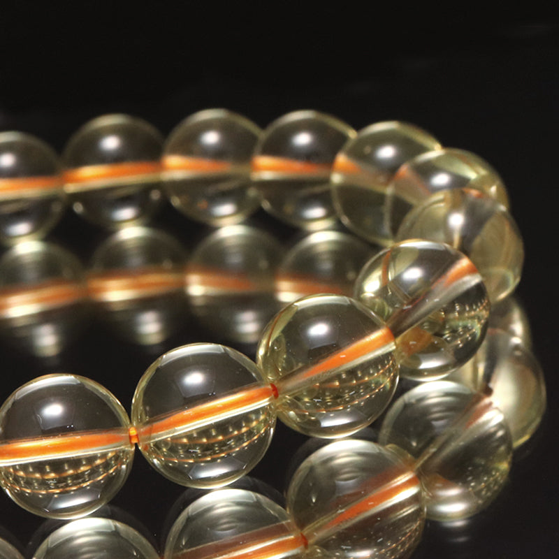 【動画】ブレス　スターシトリン＜ブラジル産＞　丸 [co-g1694]