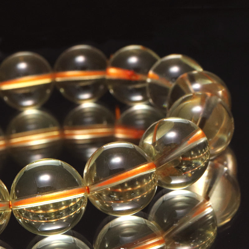 【動画】ブレス　スターシトリン＜ブラジル産＞　丸 [co-g1694]