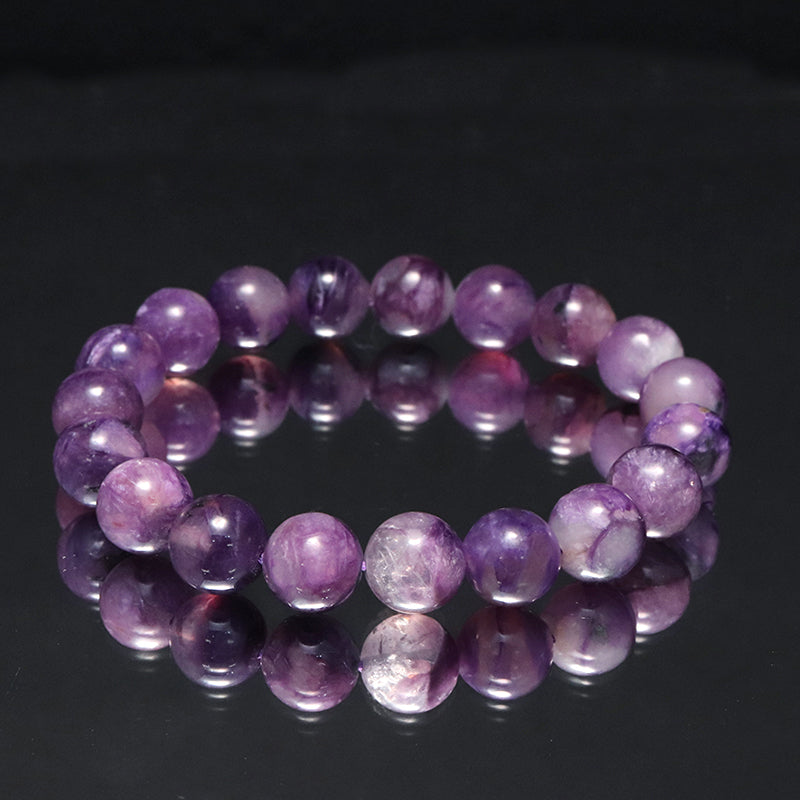 ブレス　チャロアイトシリカ＜ロシア産＞　丸  [co-g1698]