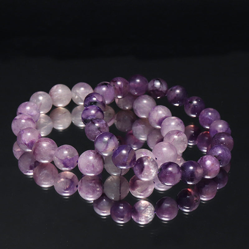 ブレス　チャロアイトシリカ＜ロシア産＞　丸  [co-g1698]