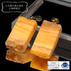 [Japanese Stone] Hokkaido Fluorescent Opal Pendant Top (from Hokkaido), Approx. 12.5-15.8mm x 22.1-24.2mm, Stainless Steel, Shipped Randomly [co-g0811]
