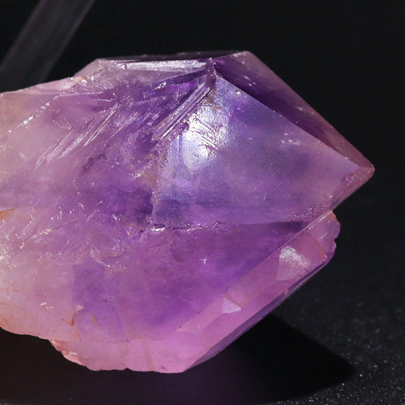 【1/19まで水瓶座星座石20％OFF(決済時に自動割引)】原石　ボリビアアメジスト　ボリビア産　台付き　約170～190g(原石のみ)　ランダム発送 [co-g1738]