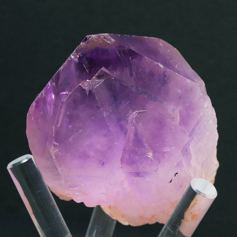 【1/19まで水瓶座星座石20％OFF(決済時に自動割引)】原石　ボリビアアメジスト　ボリビア産　台付き　約170～190g(原石のみ)　ランダム発送 [co-g1738]
