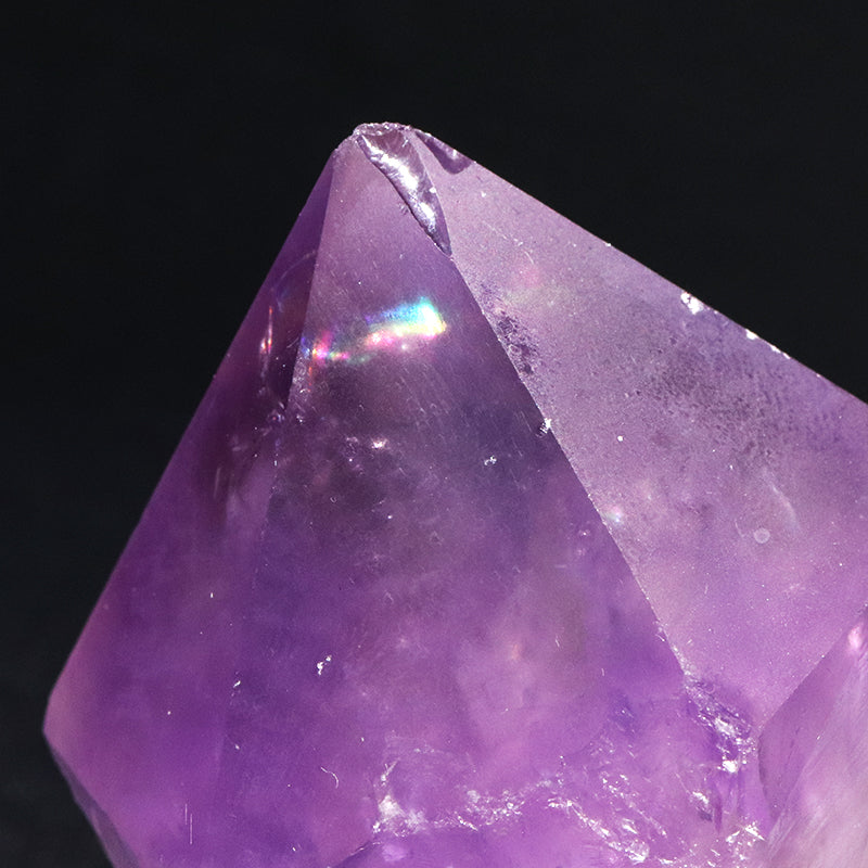 【1/19まで水瓶座星座石20％OFF(決済時に自動割引)】原石　ボリビアアメジスト　ボリビア産　台付き　約220～280g(原石のみ)　ランダム発送 [co-g1739]