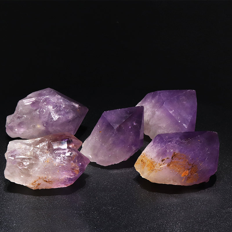 【1/19まで水瓶座星座石20％OFF(決済時に自動割引)】原石　ボリビアアメジスト　ボリビア産　台付き　約220～280g(原石のみ)　ランダム発送 [co-g1739]