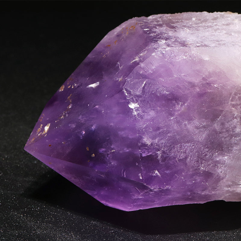 原石　ボリビアアメジスト　ボリビア産　台付き　約410g(原石のみ) [co-g1742]