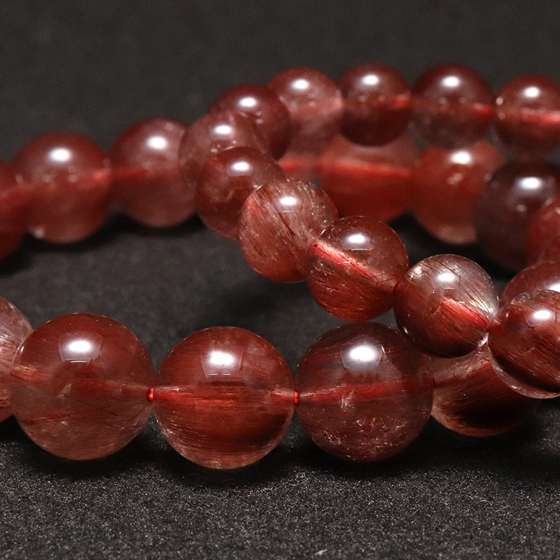 ブレス　レッドルチル＜ブラジル産＞　丸  [co-g1714]